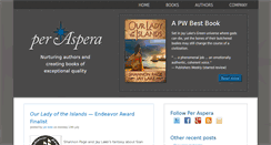 Desktop Screenshot of perasperapress.com